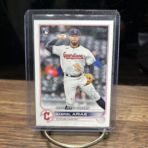 Cheap Sneaks Footwear/Sports Cards Baseball Card Gabriel Arias 2022 Topps Update Series Cleveland Guardians Rookie  Car