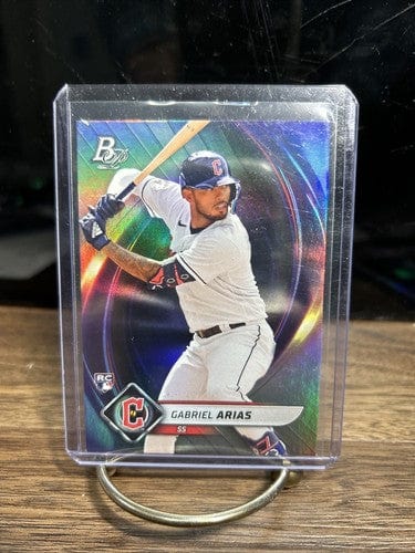 Cheap Sneaks Footwear/Sports Cards Baseball Card Gabriel Arias Bowman Platinum Cleveland Guardians Rookie Baseball Card