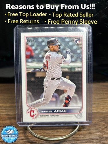 Cheap Sneaks Footwear/Sports Cards Baseball Card Gabriel Arias Topps Update Series Cleveland Guardians Rookie Baseball
