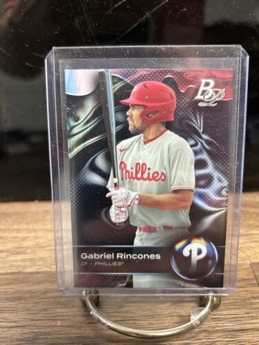 Cheap Sneaks Footwear/Sports Cards Baseball Card Gabriel Rincones 2023 Bowman Platinum Philadelphia Phillies Card # Top