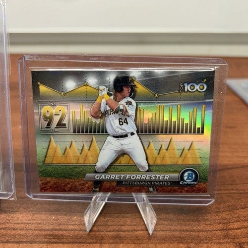 Cheap Sneaks Footwear/Sports Cards Baseball Card Garret Forrester 2024 Bowman Chrome BCP-148+ Bonus Card 24 Bowman Top-