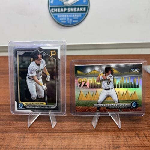 Cheap Sneaks Footwear/Sports Cards Baseball Card Garret Forrester 2024 Bowman Chrome BCP-148+ Bonus Card 24 Bowman Top-