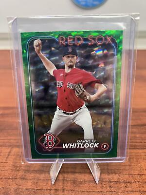 Cheap Sneaks Footwear/Sports Cards Baseball Card Garrett Whitlock 2024 Topps Green Foil #477 /499