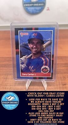 Cheap Sneaks Footwear/Sports Cards Baseball Card Gary Carter 1988 Donruss #199 New York Mets