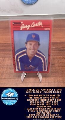 Cheap Sneaks Footwear/Sports Cards Baseball Card Gary Carter 1990 Donruss #147 New York Mets