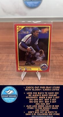 Cheap Sneaks Footwear/Sports Cards Baseball Card Gary Carter 1990 Score #416 New York Mets