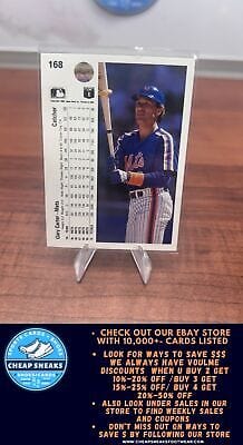 Cheap Sneaks Footwear/Sports Cards Baseball Card Gary Carter 1990 Upper Deck #168b New York Mets