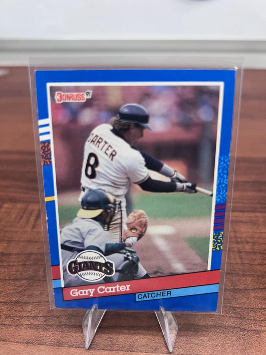 Cheap Sneaks Footwear/Sports Cards Baseball Card Gary Carter 1991 Donruss #151 San Francisco Giants