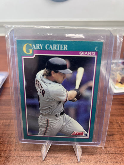 Cheap Sneaks Footwear/Sports Cards Baseball Card Gary Carter 1991 Score #215 San Francisco Giants