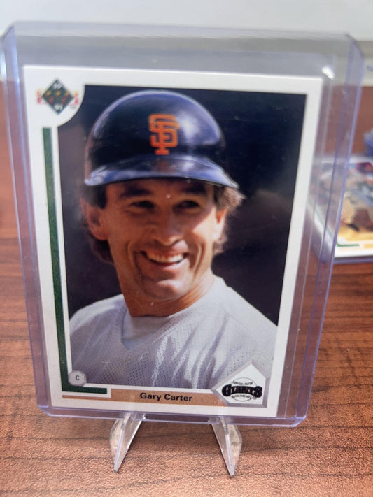 Cheap Sneaks Footwear/Sports Cards Baseball Card Gary Carter 1991 Upper Deck #176 San Francisco Giants