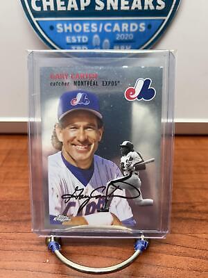 Cheap Sneaks Footwear/Sports Cards Baseball Card Gary Carter 2023 Topps Chrome Platinum Anniversary #487 Montreal Expos
