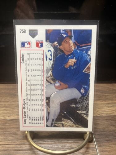 Cheap Sneaks Footwear/Sports Cards Baseball Card Gary Carter Los Angeles Dodgers C HOF 1991 Upper Deck Baseball Card #7