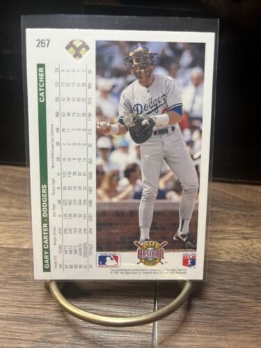 Cheap Sneaks Footwear/Sports Cards Baseball Card Gary Carter Los Angeles Dodgers C HOF 1992 Upper Deck  Baseball Card #