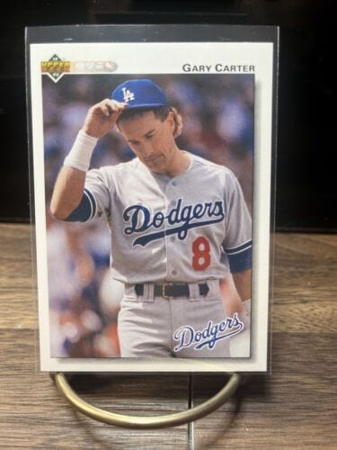 Cheap Sneaks Footwear/Sports Cards Baseball Card Gary Carter Los Angeles Dodgers C HOF 1992 Upper Deck  Baseball Card #