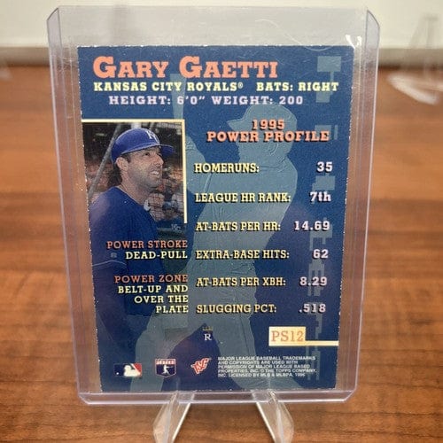 Cheap Sneaks Footwear/Sports Cards Baseball Card Gary Gaetti 1996 Topps Stadium Club Power Streak “Members Only” #P