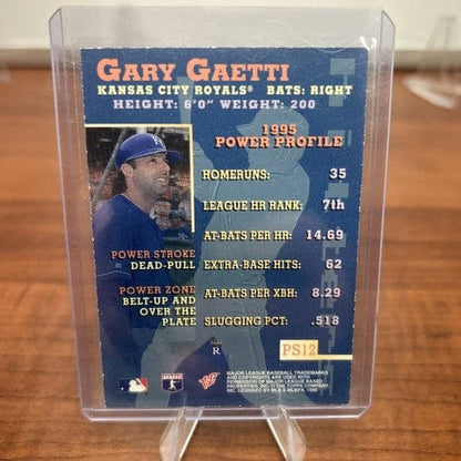 Cheap Sneaks Footwear/Sports Cards Baseball Card Gary Gaetti 1996 Topps Stadium Club Power Streak “Members Only” #P