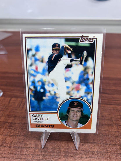 Cheap Sneaks Footwear/Sports Cards Baseball Card Gary Lavelle 1983 Topps #791 San Francisco Giants