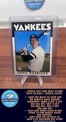 Cheap Sneaks Footwear/Sports Cards Baseball Card Gary Roenicke 1986 Topps Traded #94T New York Yankees