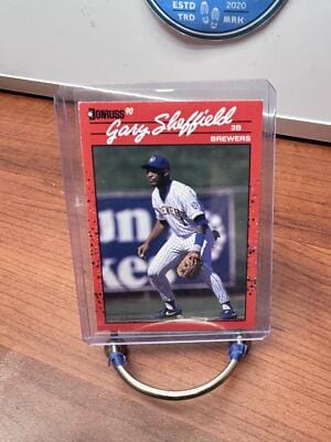 Cheap Sneaks Footwear/Sports Cards Baseball Card Gary Sheffield 1990 Donruss #501b Milwaukee Brewers