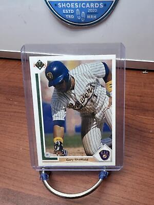 Cheap Sneaks Footwear/Sports Cards Baseball Card Gary Sheffield 1991 Upper Deck #266 Milwaukee Brewers
