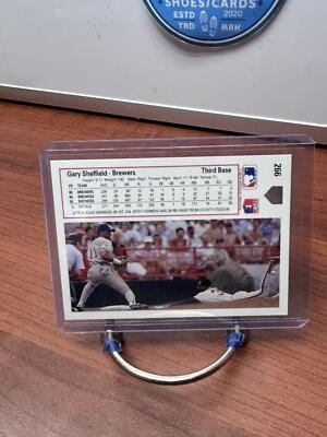 Cheap Sneaks Footwear/Sports Cards Baseball Card Gary Sheffield 1991 Upper Deck #266 Milwaukee Brewers