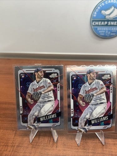 Cheap Sneaks Footwear/Sports Cards Baseball Card Gavin Williams (RC) 2024 Topps Cosmic Chrome Cleveland Guardians #63 (
