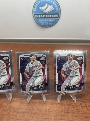 Cheap Sneaks Footwear/Sports Cards Baseball Card Gavin Williams (RC) 2024 Topps Cosmic Chrome Cleveland Guardians #63 (