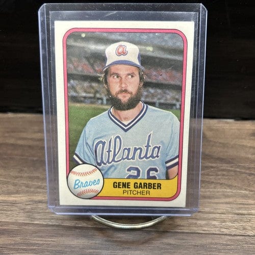 Cheap Sneaks Footwear/Sports Cards Baseball Card GENE GARBER # 249 - 1981 Fleer Baseball Card