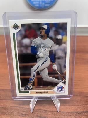 Cheap Sneaks Footwear/Sports Cards Baseball Card George Bell 1991 Upper Deck #532 Toronto Blue Jays