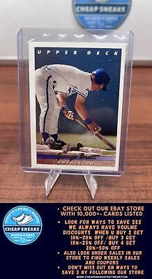 Cheap Sneaks Footwear/Sports Cards Baseball Card George Brett 1993 Upper Deck Baseball Card #56 Kansas City Royals