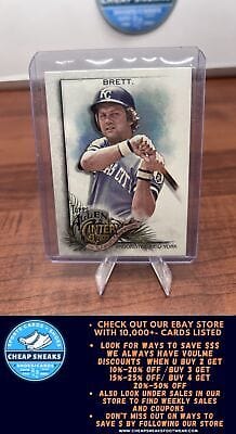 Cheap Sneaks Footwear/Sports Cards Baseball Card George Brett 2022 Topps Allen & Ginter #17 Kansas City Royals
