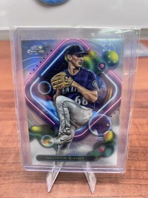 Cheap Sneaks Footwear/Sports Cards Baseball Card George Kirby 2023 Topps Cosmic Chrome #118 Seattle Mariners