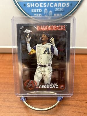 Cheap Sneaks Footwear/Sports Cards Baseball Card Geraldo Perdomo 2024 Topps Chrome #288 Arizona Diamondbacks