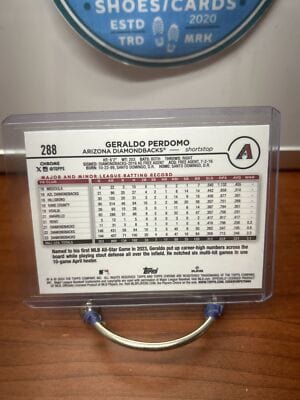 Cheap Sneaks Footwear/Sports Cards Baseball Card Geraldo Perdomo 2024 Topps Chrome #288 Arizona Diamondbacks