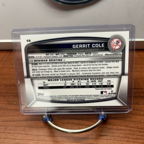 Cheap Sneaks Footwear/Sports Cards Baseball Card Gerrit Cole 2023 Bowman Chrome Baseball Card#98 New York Yankees