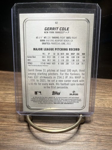 Cheap Sneaks Footwear/Sports Cards Baseball Card Gerrit Cole Bowman Platinum Baseball Card #62 New York Yankees