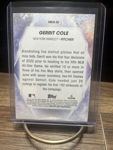 Cheap Sneaks Footwear/Sports Cards Baseball Card Gerrit Cole Topps Series 1  Stars Of MLB #SMLB-30 New York Yankees