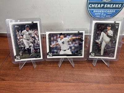 Cheap Sneaks Footwear/Sports Cards Baseball Card Gerrit Cole, Will Warren RC, Ben Rice RC, Yankees Lot 2025 Topps Serie