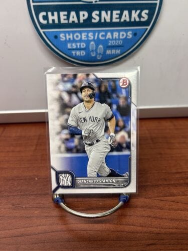 Cheap Sneaks Footwear/Sports Cards Baseball Card Giancarlo Stanton 2022 Bowman #61 New York Yankees