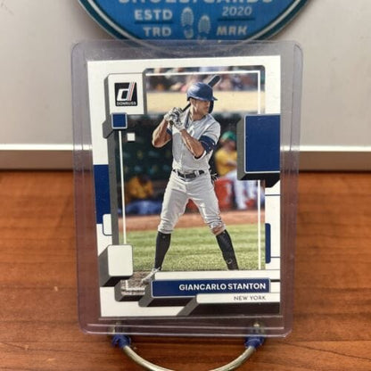 Cheap Sneaks Footwear/Sports Cards Baseball Card Giancarlo Stanton 2022 Panini Donruss Baseball Card  #141 New York Yan