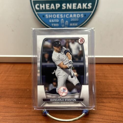 Cheap Sneaks Footwear/Sports Cards Baseball Card GIANCARLO STANTON 2023 Bowman Baseball Card #91 New York Yankees