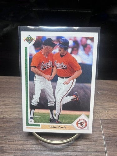 Cheap Sneaks Footwear/Sports Cards Baseball Card Glen Davis Baltimore Orioles 1991 Upper Deck Baseball Card # 757