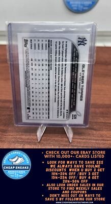 Cheap Sneaks Footwear/Sports Cards Baseball Card Gleyber Torres 2022 Topps #639 New York Yankees