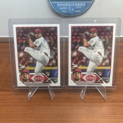 Cheap Sneaks Footwear/Sports Cards Baseball Card Graham Ashcraft 2023 Topps Series One Cincinnati Reds Rookie Baseball