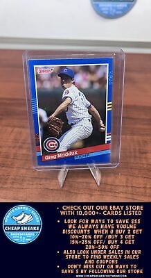 Cheap Sneaks Footwear/Sports Cards Baseball Card Greg Maddux 1991 Donruss #374 Chicago Cubs