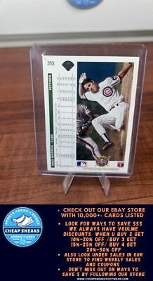 Cheap Sneaks Footwear/Sports Cards Baseball Card Greg Maddux 1992 Upper Deck #353 Chicago Cubs
