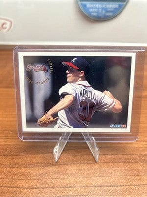 Cheap Sneaks Footwear/Sports Cards Baseball Card Greg Maddux 1994 Fleer #365 Atlanta Braves Baseball Card NM