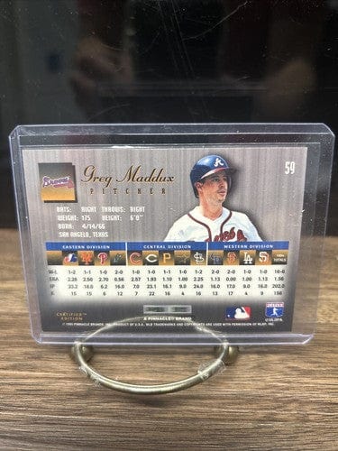 Cheap Sneaks Footwear/Sports Cards Baseball Card Greg Maddux Atlanta Braves #59 select certified edition 1995￼