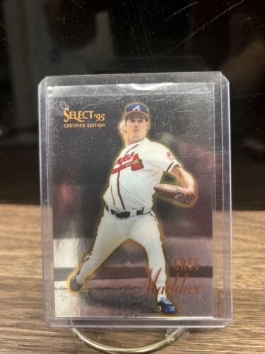 Cheap Sneaks Footwear/Sports Cards Baseball Card Greg Maddux Atlanta Braves #59 select certified edition 1995￼