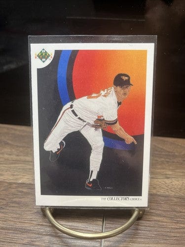 Cheap Sneaks Footwear/Sports Cards Baseball Card Gregg Olson Baltimore Orioles Checklist Baseball Card #47 1991 Upper D